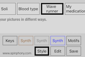 spinphony styles